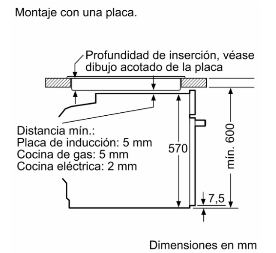 Horno eléctrico HBA512BR0L 60cm - BOSCH