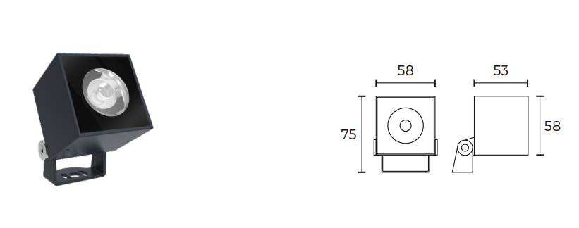 Gogo Proyector  58x58x75mm