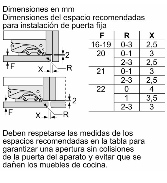 Congelador Integrado Bosch GIN81ACE0 NoFrost