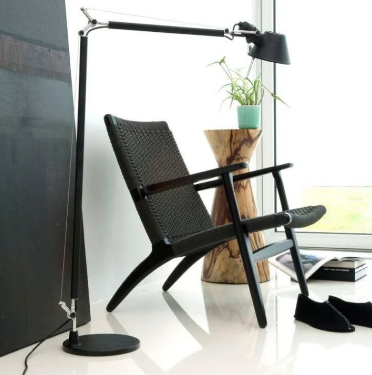 Lampara Tolomeo Lettura Negra