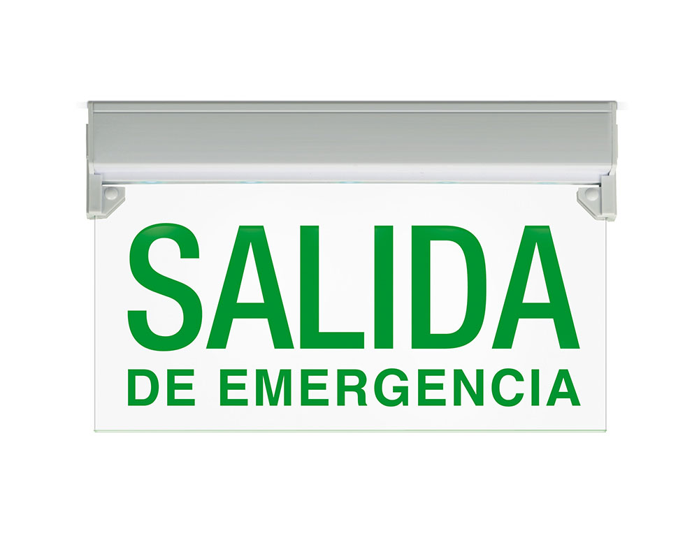 Cartel de "SALIDA" con Led 5w