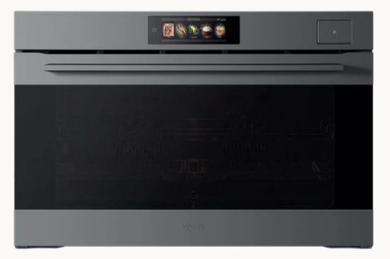 Horno Eléctrico Empotrable Con Cocción Vapor Profesional y Air Fry - 90 cm Ultra Capacidad 133L