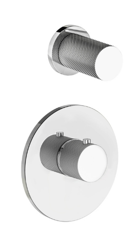 Vistas para termostato ducha FR217/J2K.0 Brushed Nikel - Lollipop Knurling Brushed Nikel  - Novum (copia)