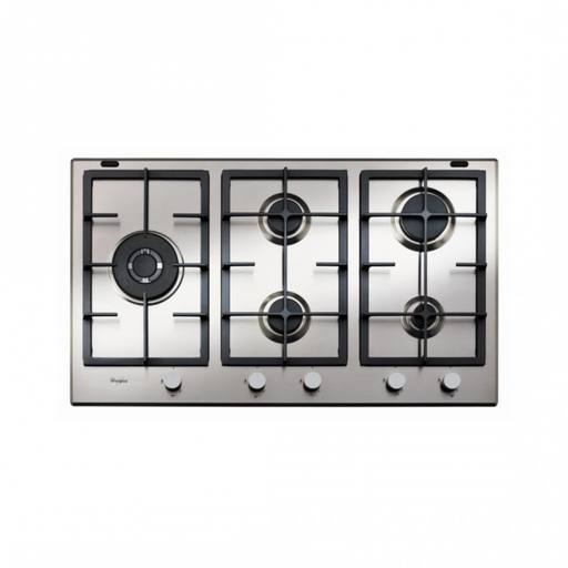 [WGMA9522IX] Anafe a gas inox 5 hornallas 90cm - Whirpool