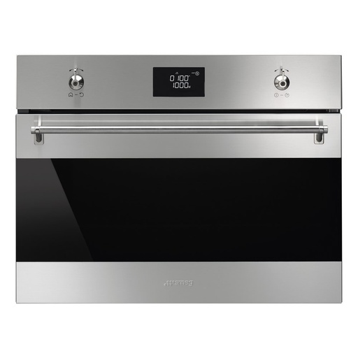 [SF4390MCX] HORNO COMBINADO MICROONDAS SMEG 60CM SF4390MCX