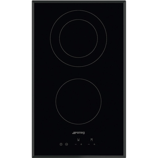 [SE332EB-AR] ANAFE SMEG VITROCERAMICO 30 CM 2H SE332EB-AR